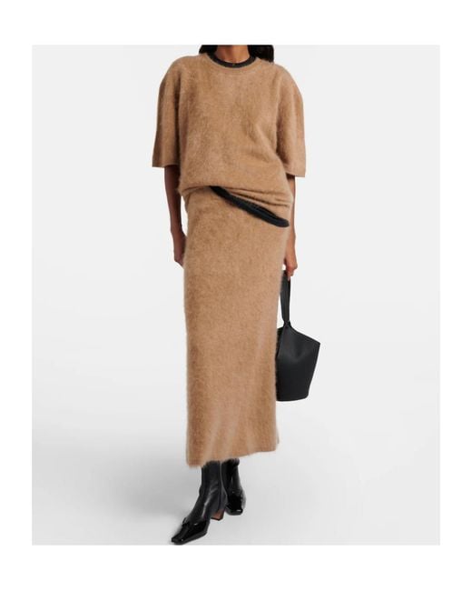 Lisa Yang Brown Maren Cashmere Sweater