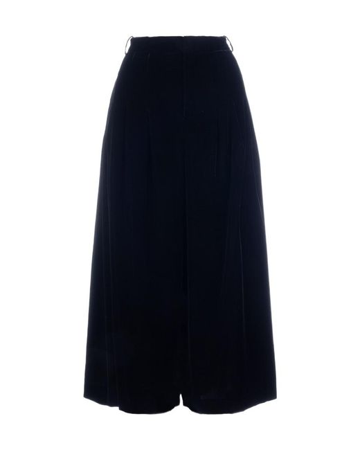 Dior Blue Christian Wide-Leg Trousers