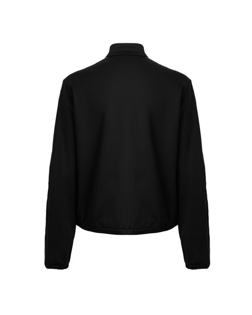 Gucci Black Standcollar Fleece Jacket for men
