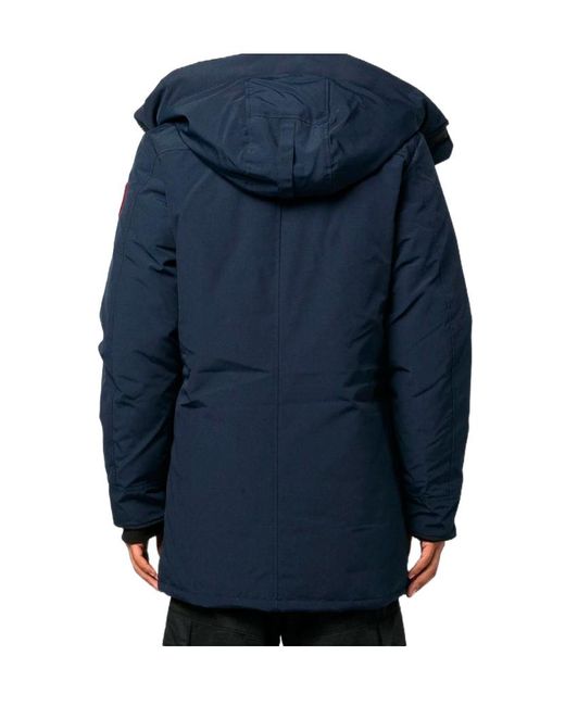 Canada Goose Blue Chateau Padded Down Parka for men