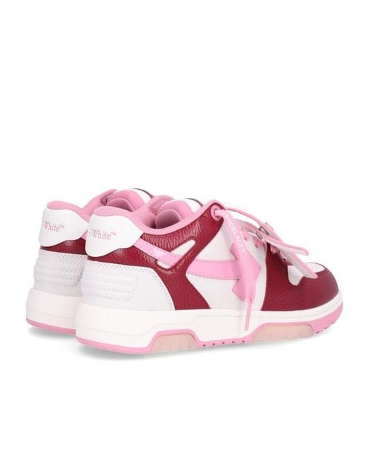 Off-White c/o Virgil Abloh Pink Out Of Office Sneaker