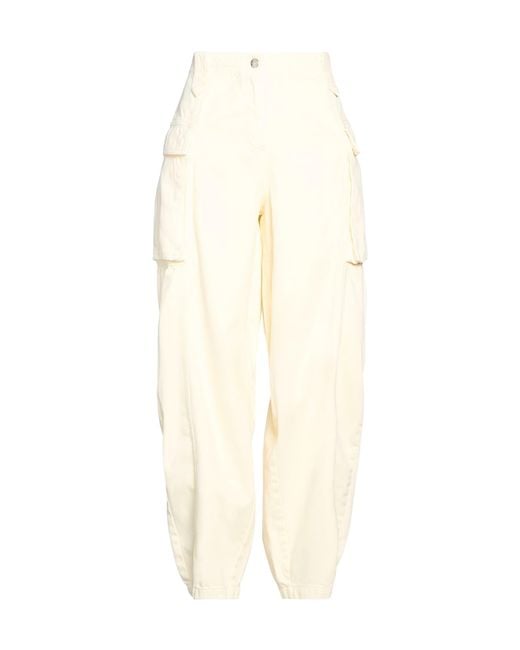 MAX&Co. White Belt Loop Jeans