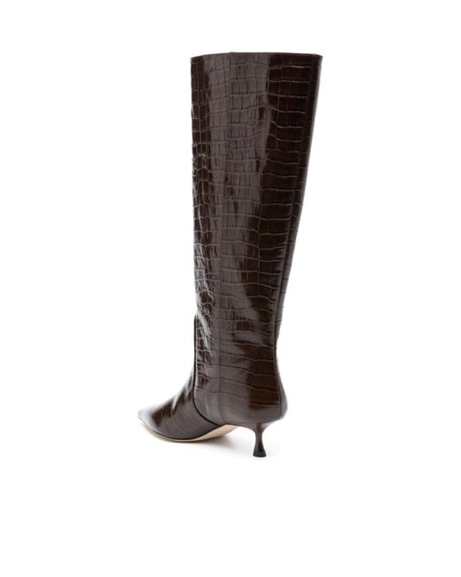 Stuart Weitzman Brown Knee Hight Boots