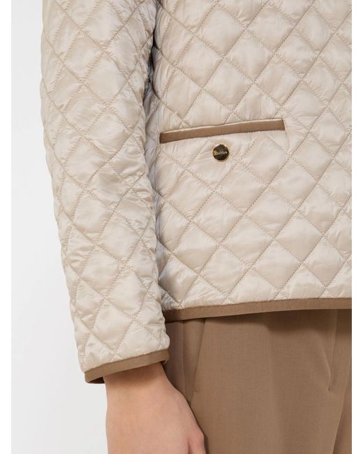 Max Mara Natural Quilted Bello Jacket