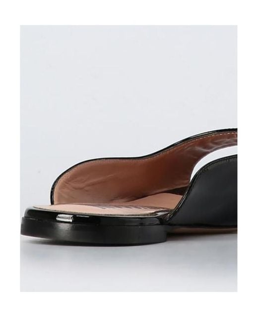 Moschino White Open-Toed Slippers
