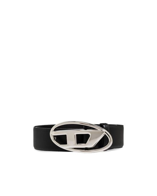 DIESEL White B-1Dr Belt for men