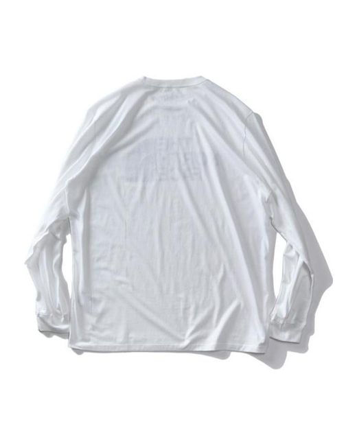 The North Face Gray Long-Sleeved T-Shirt for men