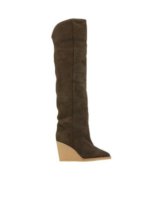 Isabel Marant Brown Plain Colour Boots