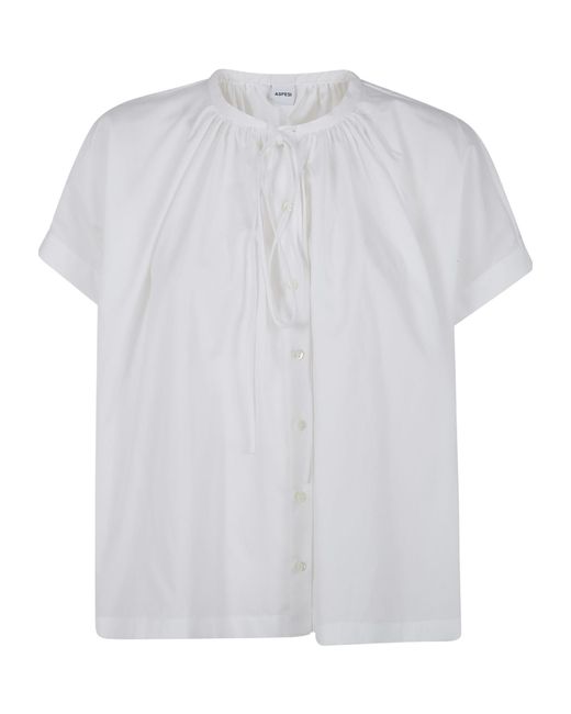 Aspesi White Poplin Shirt
