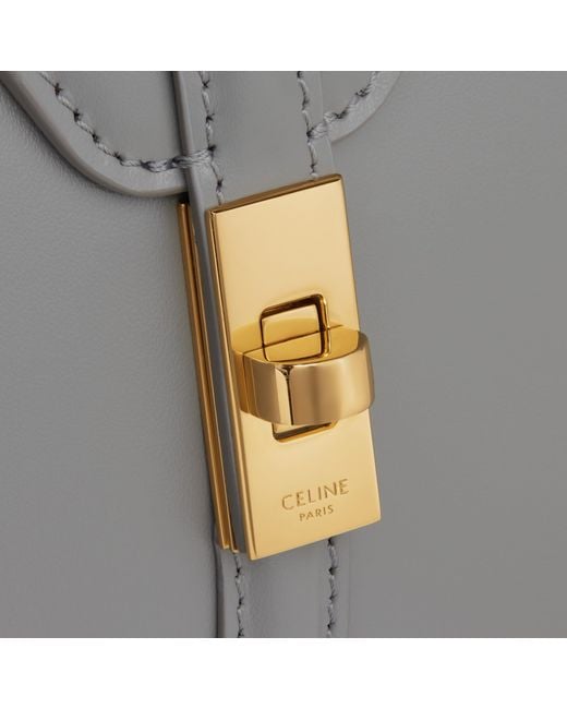 Céline Gray Mini 16 Flip Shoulder Bag