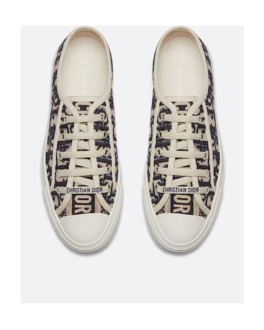 Dior White Walk'N' Sneaker