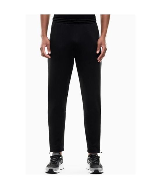 EA7 Black Slim-Fit Pants Vigor 7 for men