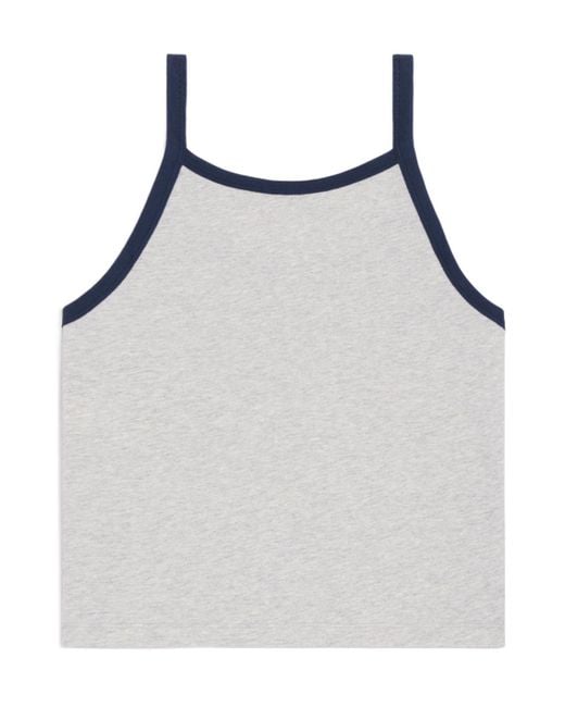 Celine Tank Top in Blue | Lyst