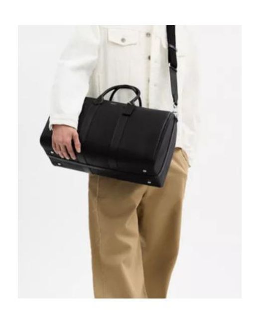 COACH Black Compass 45 Travel Bag for men