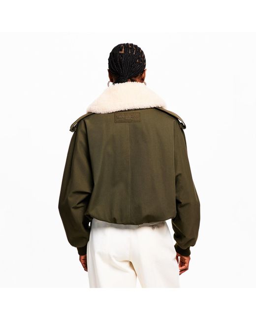 Givenchy Green Shearling Bmbr Ld62