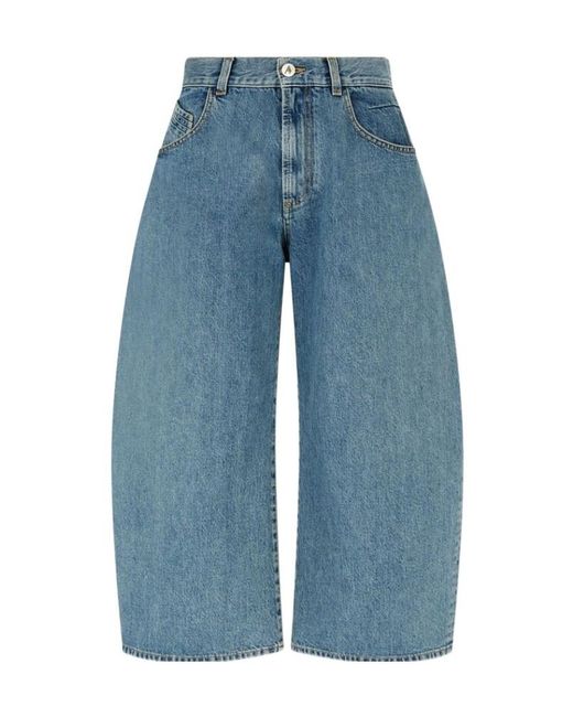 The Attico Blue The Wide-Leg Jeans