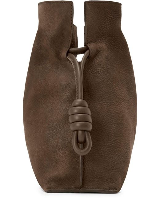 Loewe Brown Medium Flamenco Clutch
