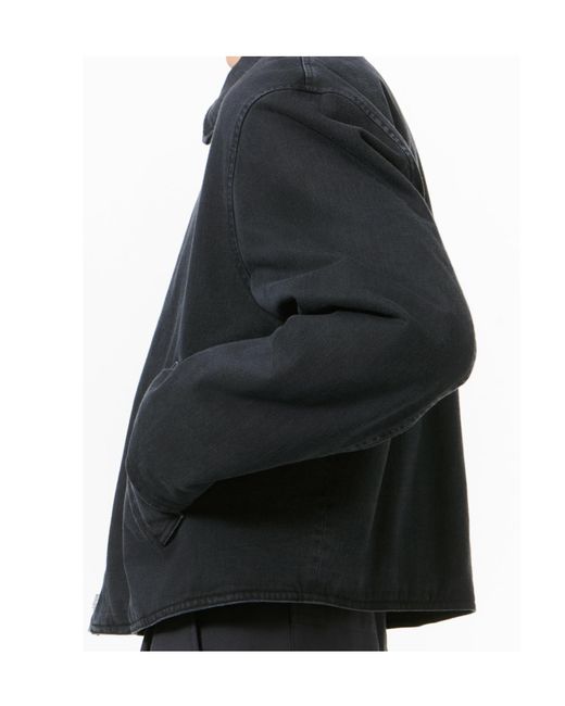 Our Legacy Black Long-Sleeve Casual Jacket for men
