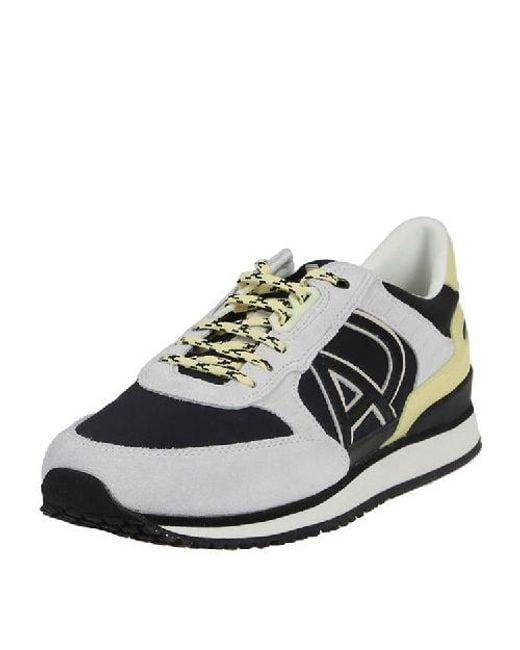 Armani Jeans White Logo Details Casual Sneakers for men