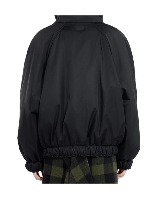 N°21 Black Zip-Up Padded Jacket