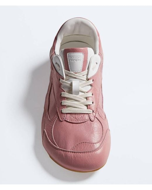 Bottega Veneta Pink Orbit Flash Sneakers