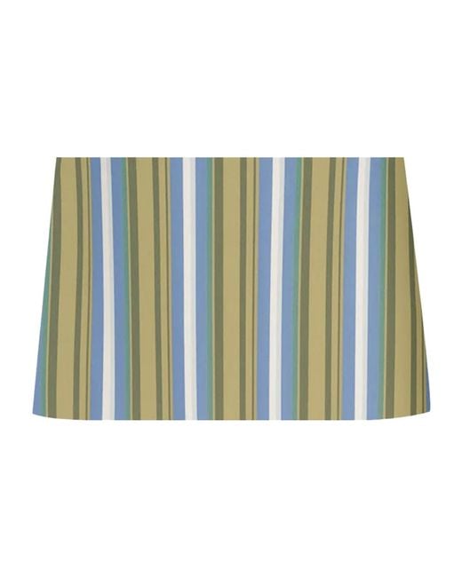 Frankie Shop Blue Mini Chic Skirt