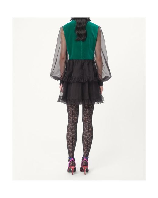 Valentino Black Lace Tights