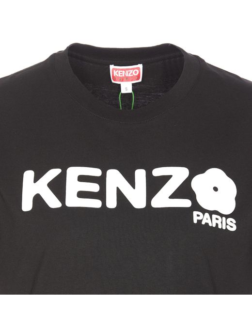 KENZO Black Boke Flower 2.0 Printed Crewneck T-Shirt