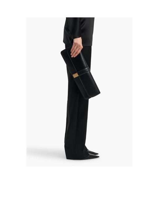 Khaite Black Blake Long Clutch