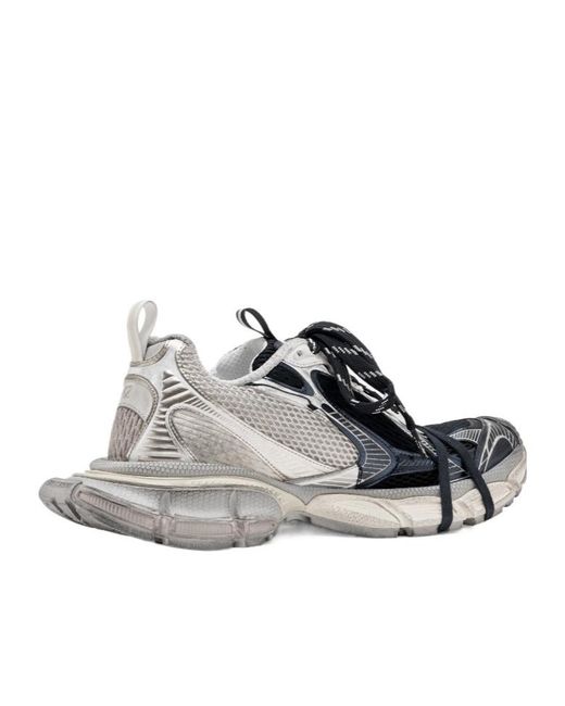Balenciaga White 3Xl Split Logo Sneakers for men