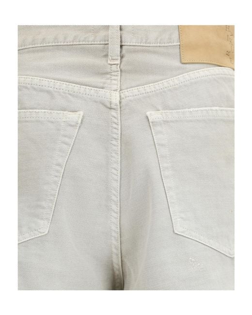 Haikure Gray Logan Bull High-Waist Jeans for men
