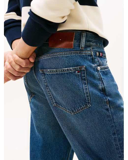 Tommy Hilfiger Blue Belt Loop Jeans for men