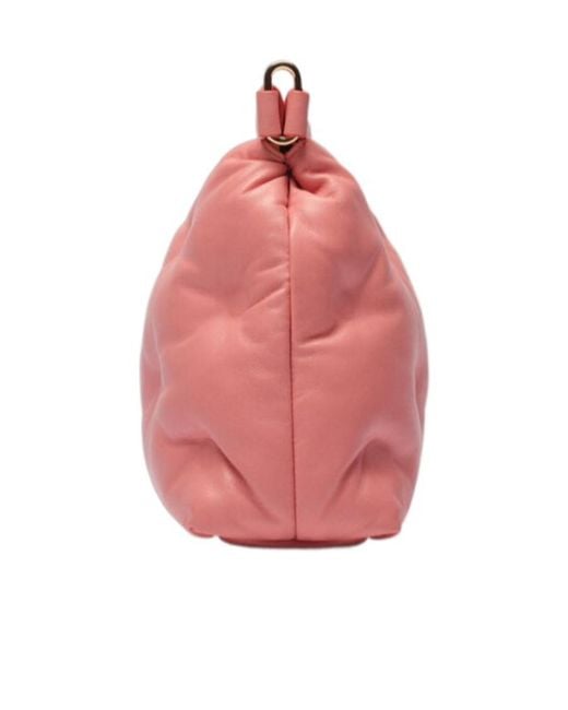Maison Margiela Pink Glam Slam Quilted Shoulder Bag