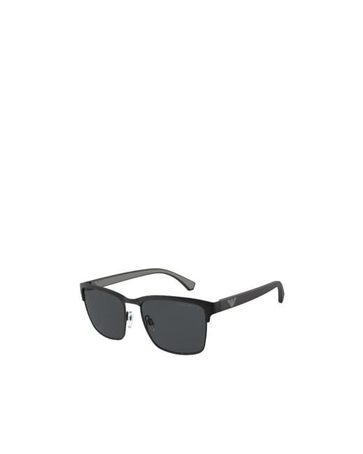 Emporio Armani Multicolor Square Frame Sunglasses for men