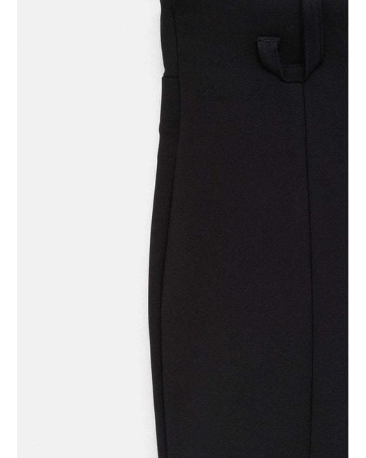 Jacquemus Black Le Pantalon Capri Cropped Trousers