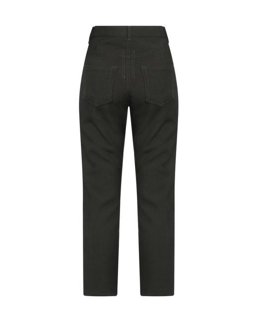 Rick Owens Black Casual Trouser
