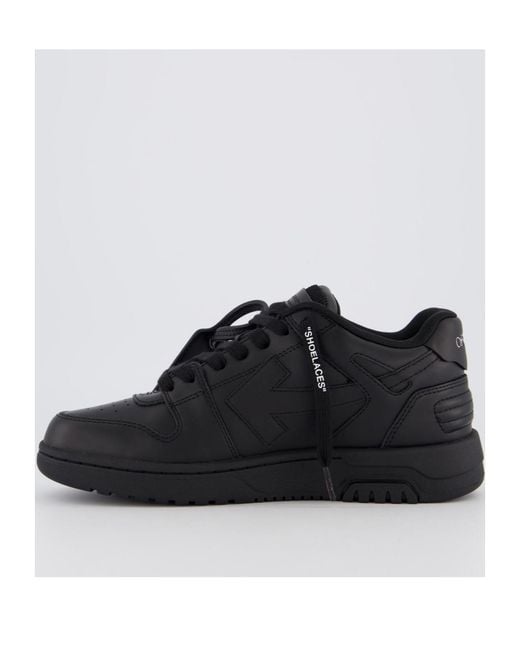 Off-White c/o Virgil Abloh Black Out Of Office Lace-Up Sneakers