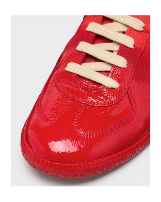 Maison Margiela Red Replica Sneakers