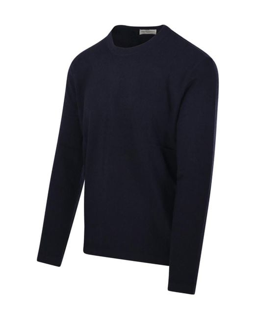 Officine Generale Blue Officine Générale Crew Neck Knitwear for men
