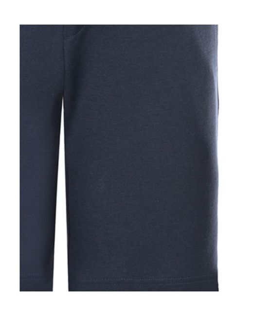 Boss Blue Logo Straight Shorts for men