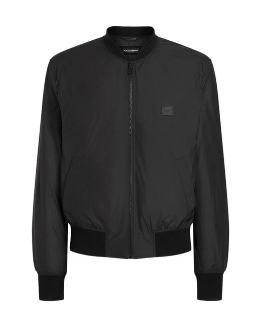 Dolce & Gabbana Black Sleek Effortless Jacket for men