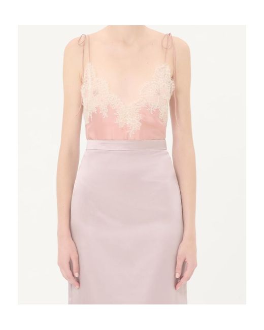 Valentino Pink Sleeveless Top
