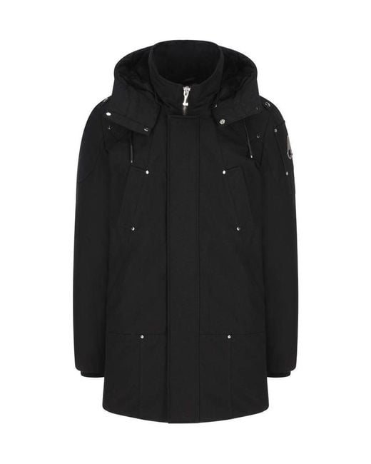 Moose Knuckles Black Saint Urlic Parka for men