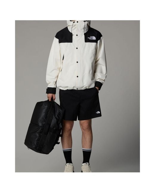 The North Face White Dryvent Mono Mountain Jacket for men