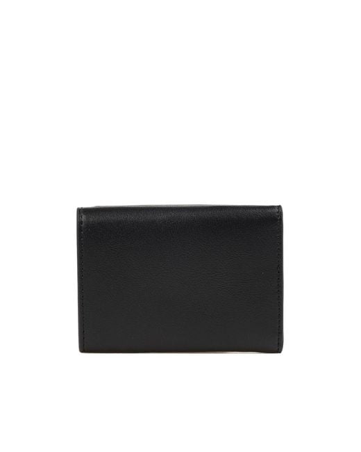Vivienne Westwood Black Trifold Wallet