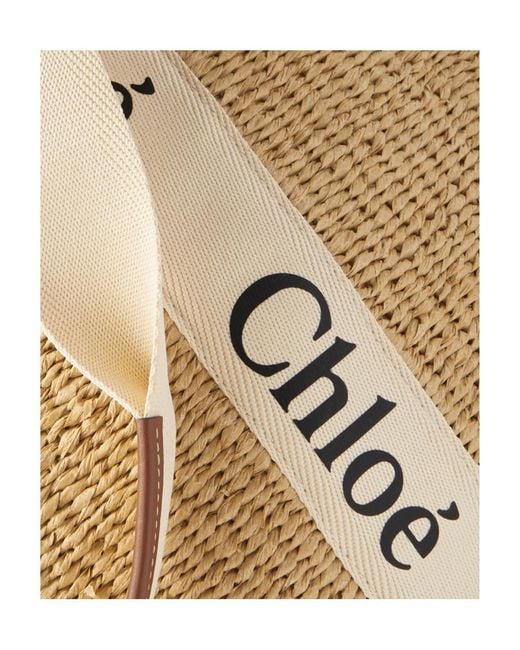 Chloé Metallic Woody Large Handbag