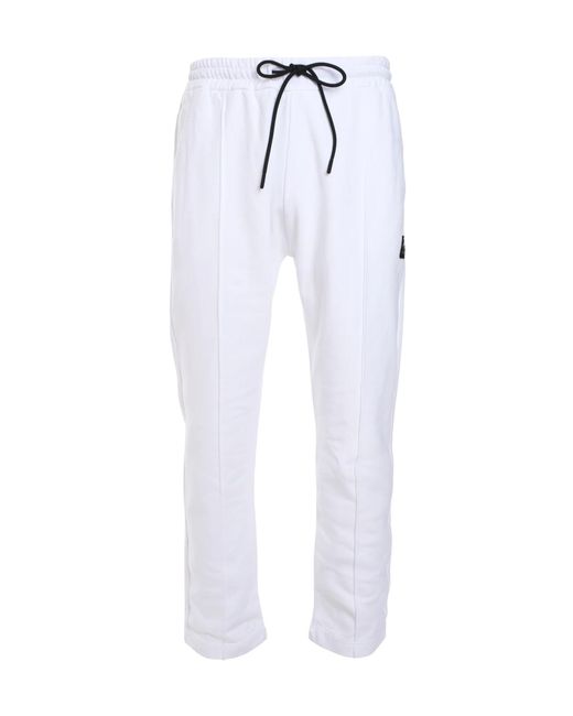 N°21 White Jersey Trousers for men