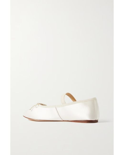 Loeffler Randall White Leonie Ballet Flats