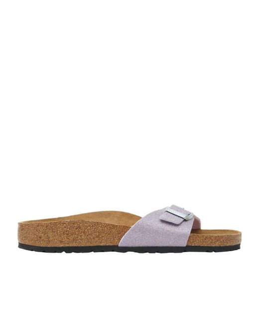 Birkenstock Brown Light Suede Slide