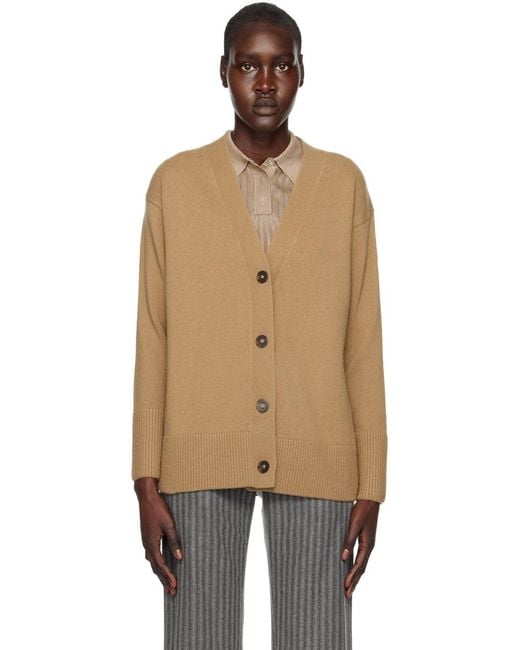 Vince Black Weekend V-Neck Ribbed Cardigan